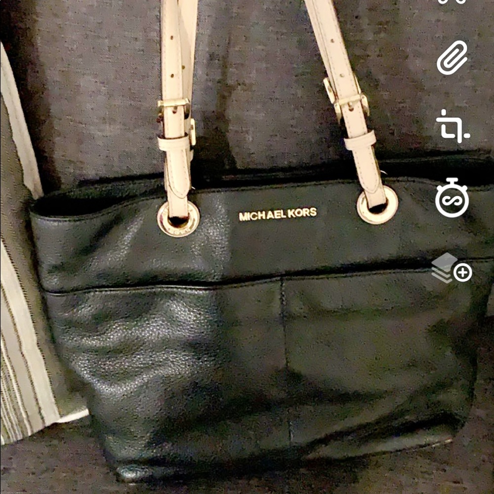 Authentic Black Michael Kors purse